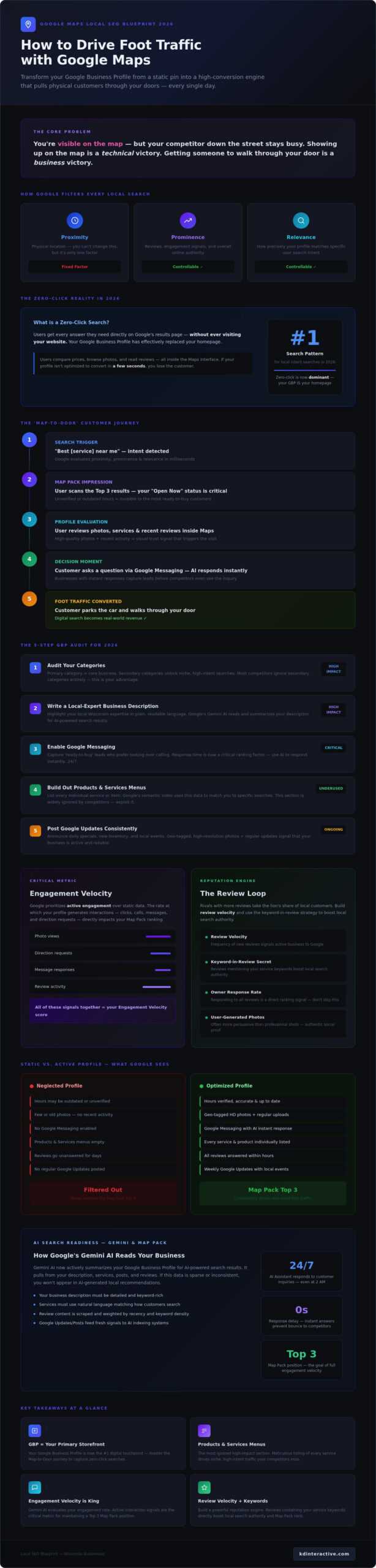 How to Drive Foot Traffic with Google Maps: The 2026 Local SEO Blueprint 1 How to Drive Foot Traffic with Google Maps: The 2026 Local SEO Blueprint