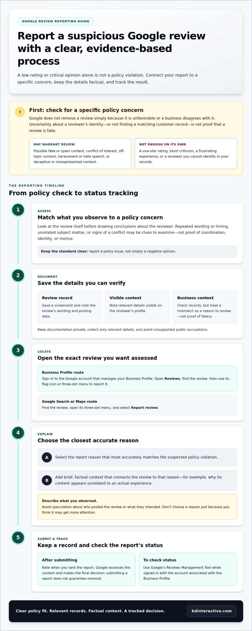 How to Report Fake Reviews on Google: 2026 Guide